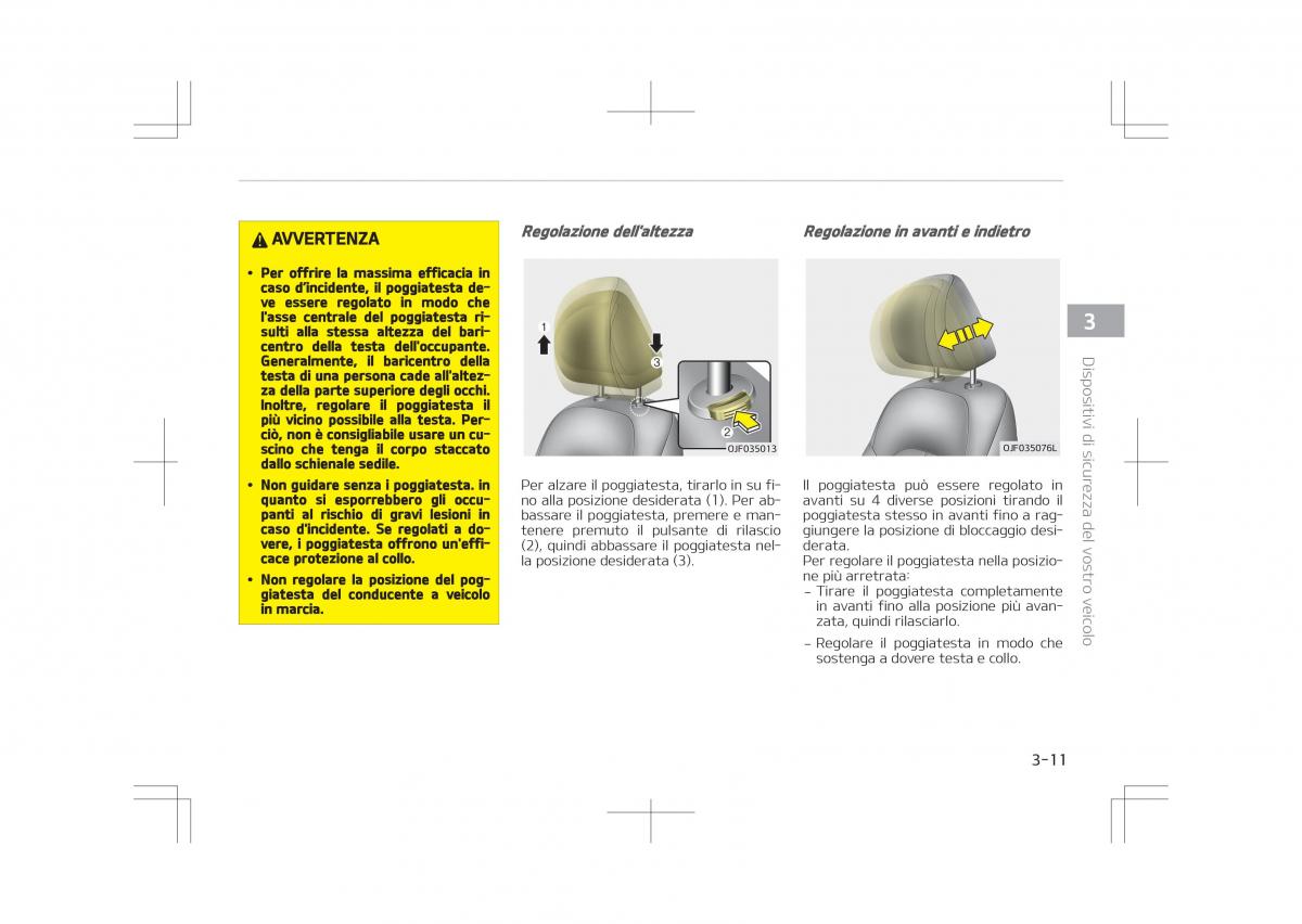 Kia Optima IV 4 manuale del proprietario / page 33