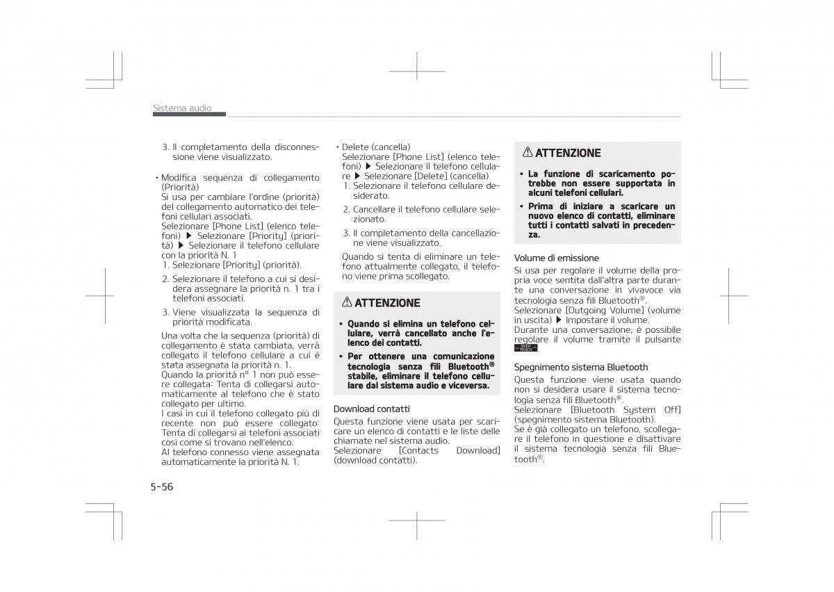 Kia Optima IV 4 manuale del proprietario / page 348