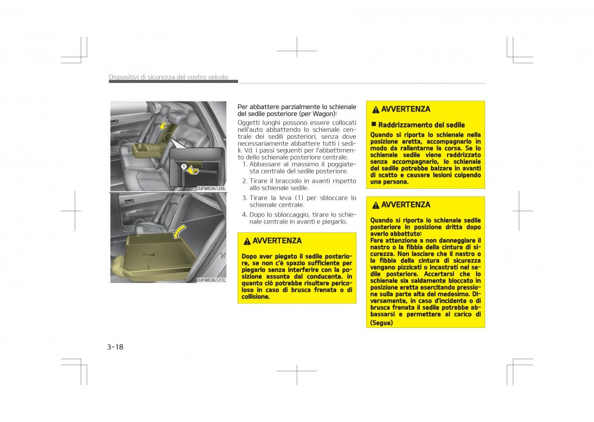 Kia Optima IV 4 manuale del proprietario / page 40