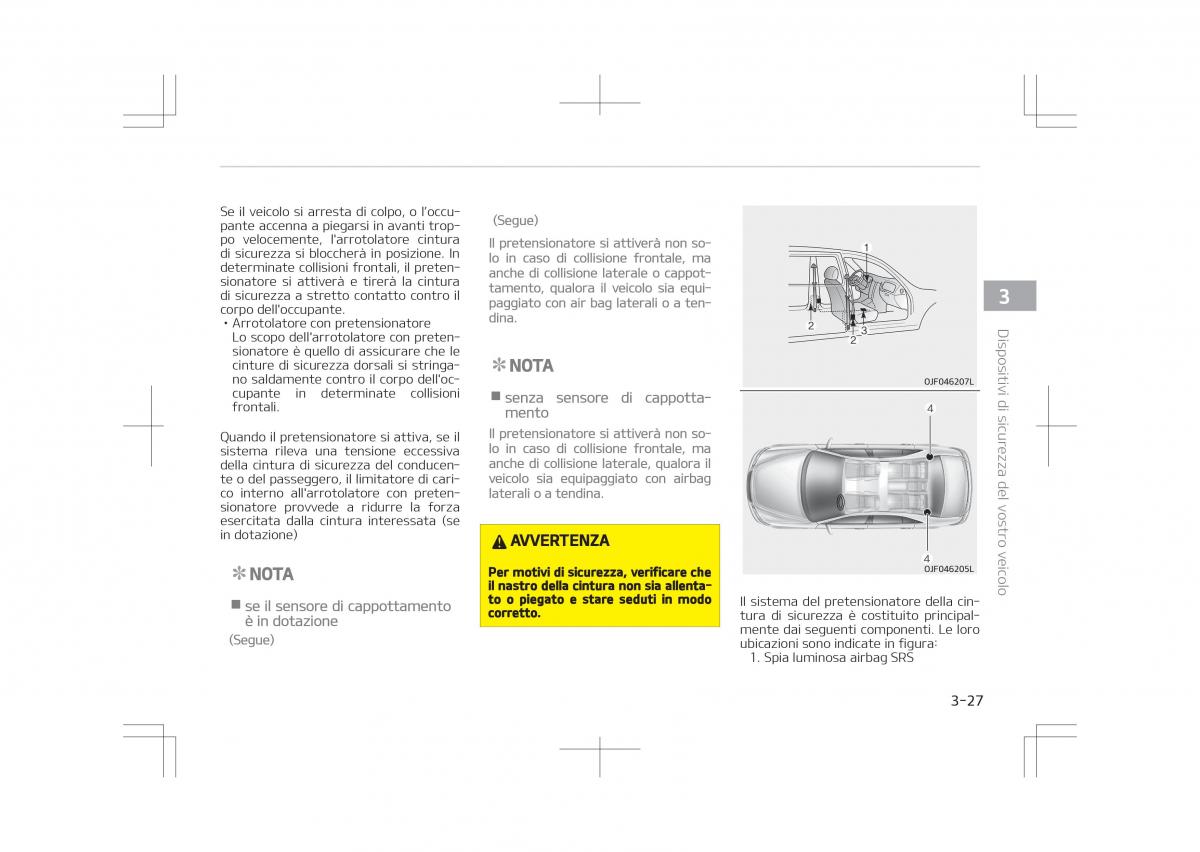 Kia Optima IV 4 manuale del proprietario / page 49