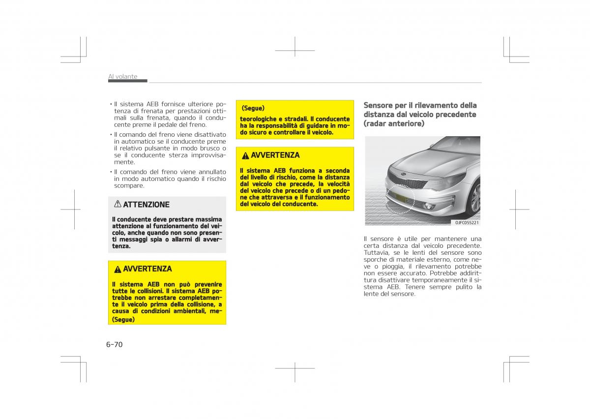 Kia Optima IV 4 manuale del proprietario / page 502