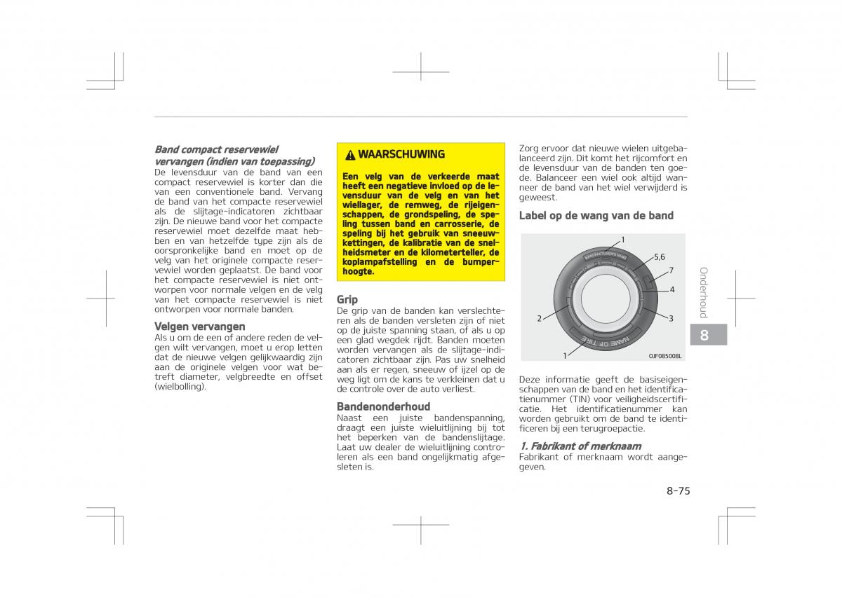 Kia Optima IV 4 handleiding / page 707