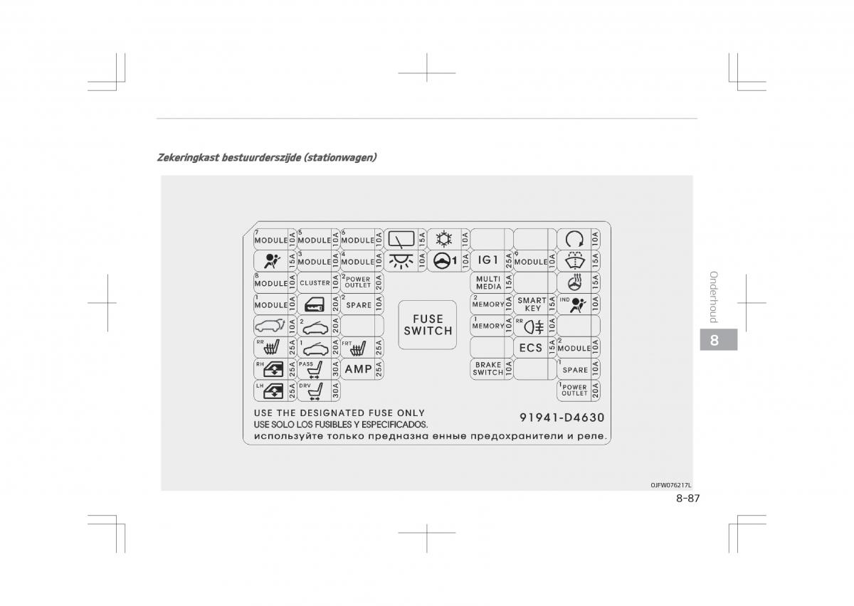 Kia Optima IV 4 handleiding / page 719