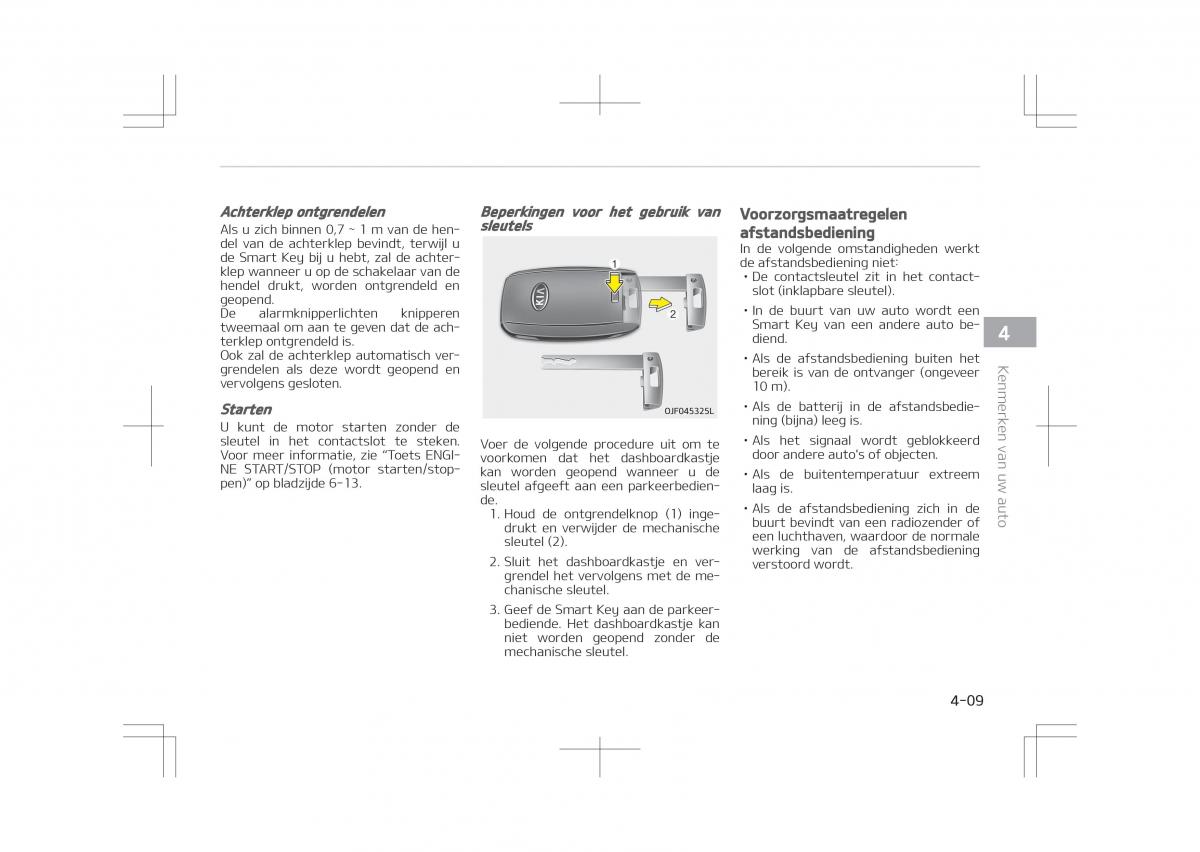 Kia Optima IV 4 handleiding / page 103