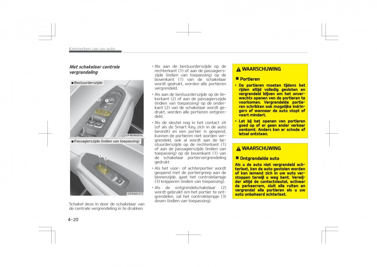 Kia Optima IV 4 handleiding / page 114