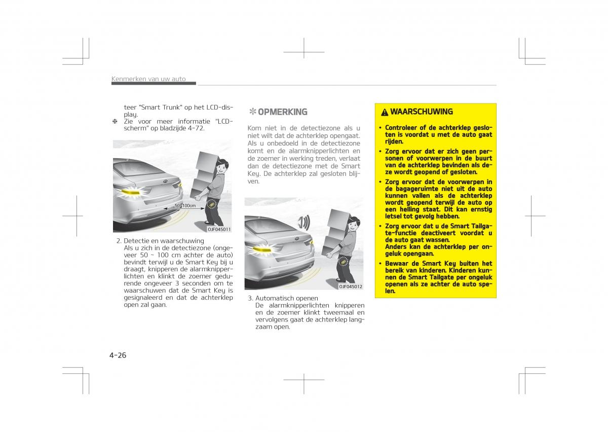 Kia Optima IV 4 handleiding / page 120