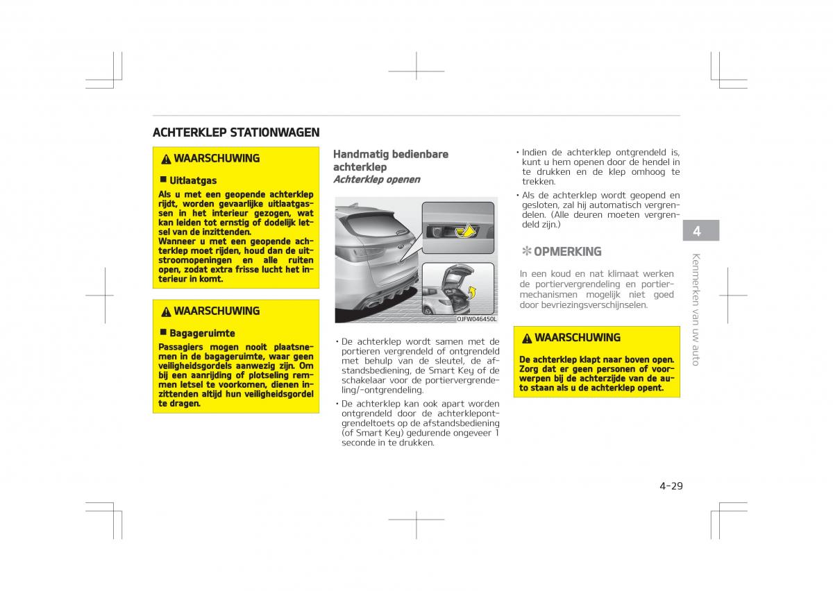 Kia Optima IV 4 handleiding / page 123