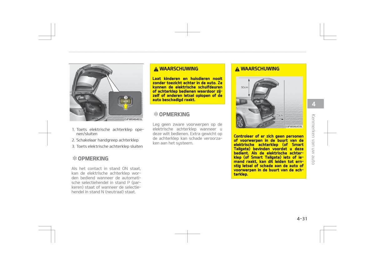 Kia Optima IV 4 handleiding / page 125