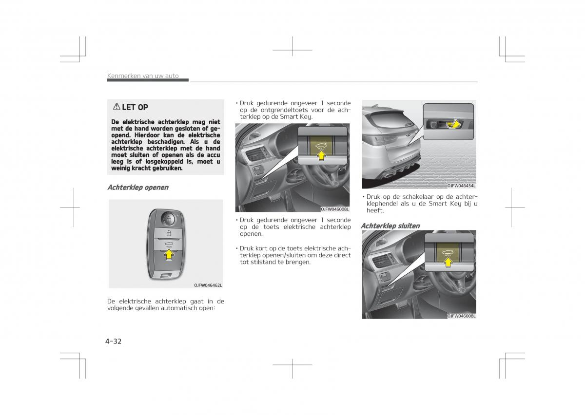 Kia Optima IV 4 handleiding / page 126