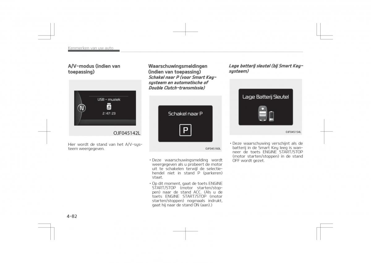 Kia Optima IV 4 handleiding / page 176