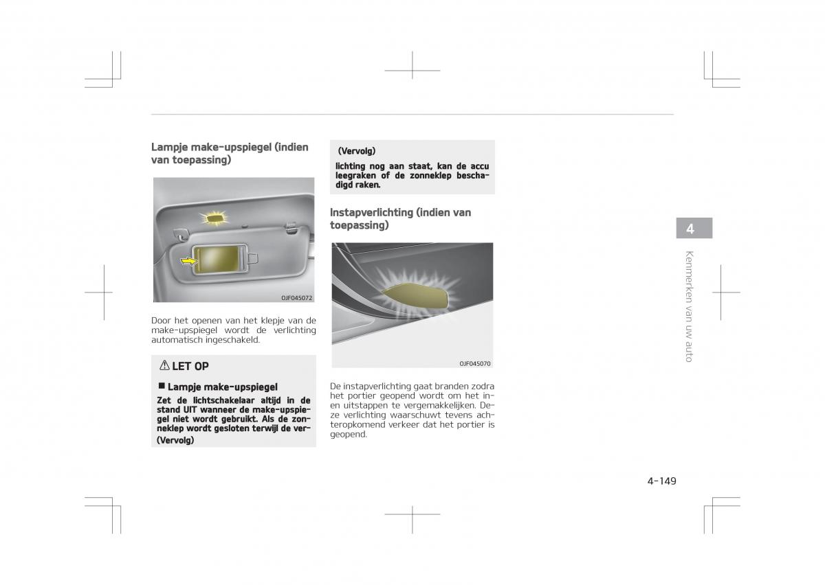 Kia Optima IV 4 handleiding / page 243