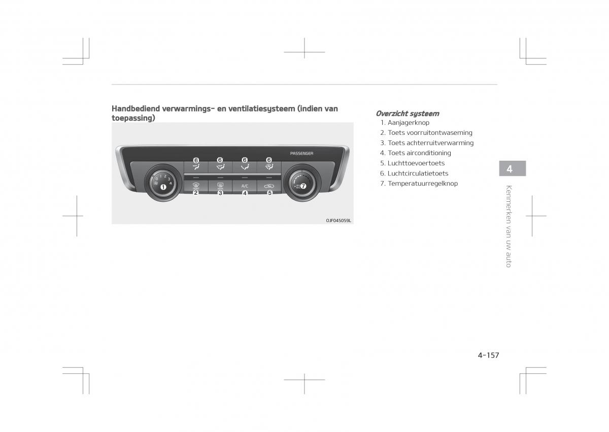 Kia Optima IV 4 handleiding / page 251