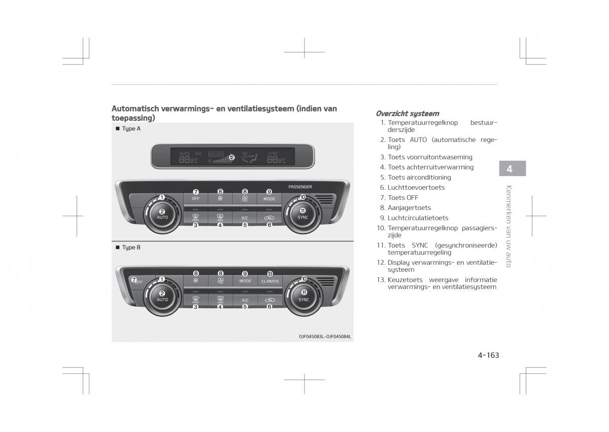 Kia Optima IV 4 handleiding / page 257