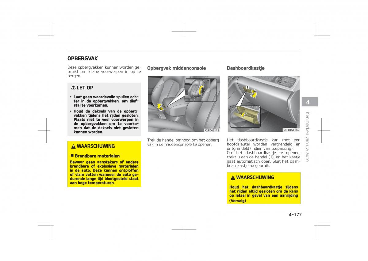 Kia Optima IV 4 handleiding / page 271