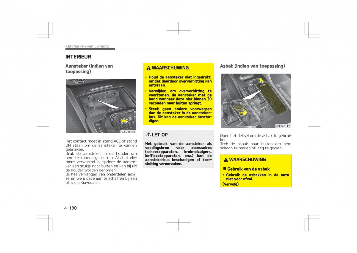 Kia Optima IV 4 handleiding / page 274