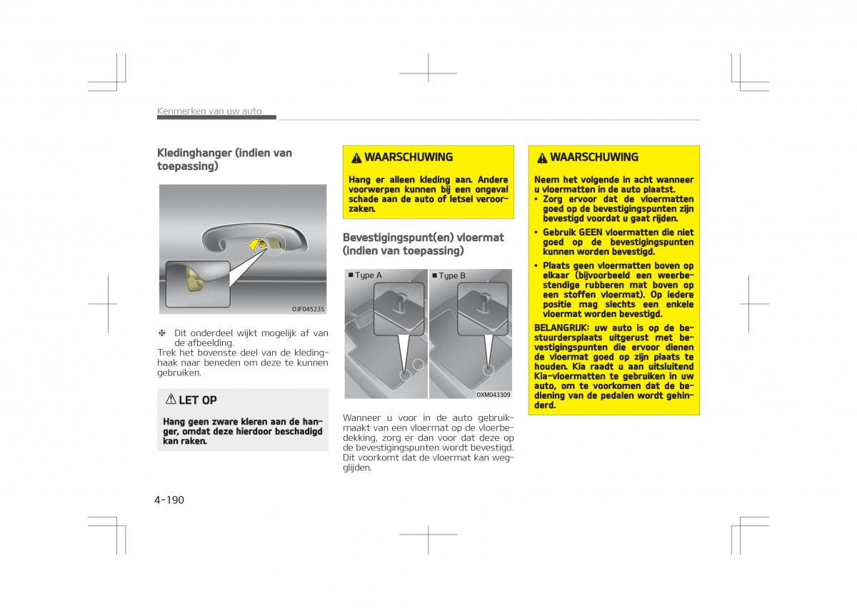 Kia Optima IV 4 handleiding / page 284