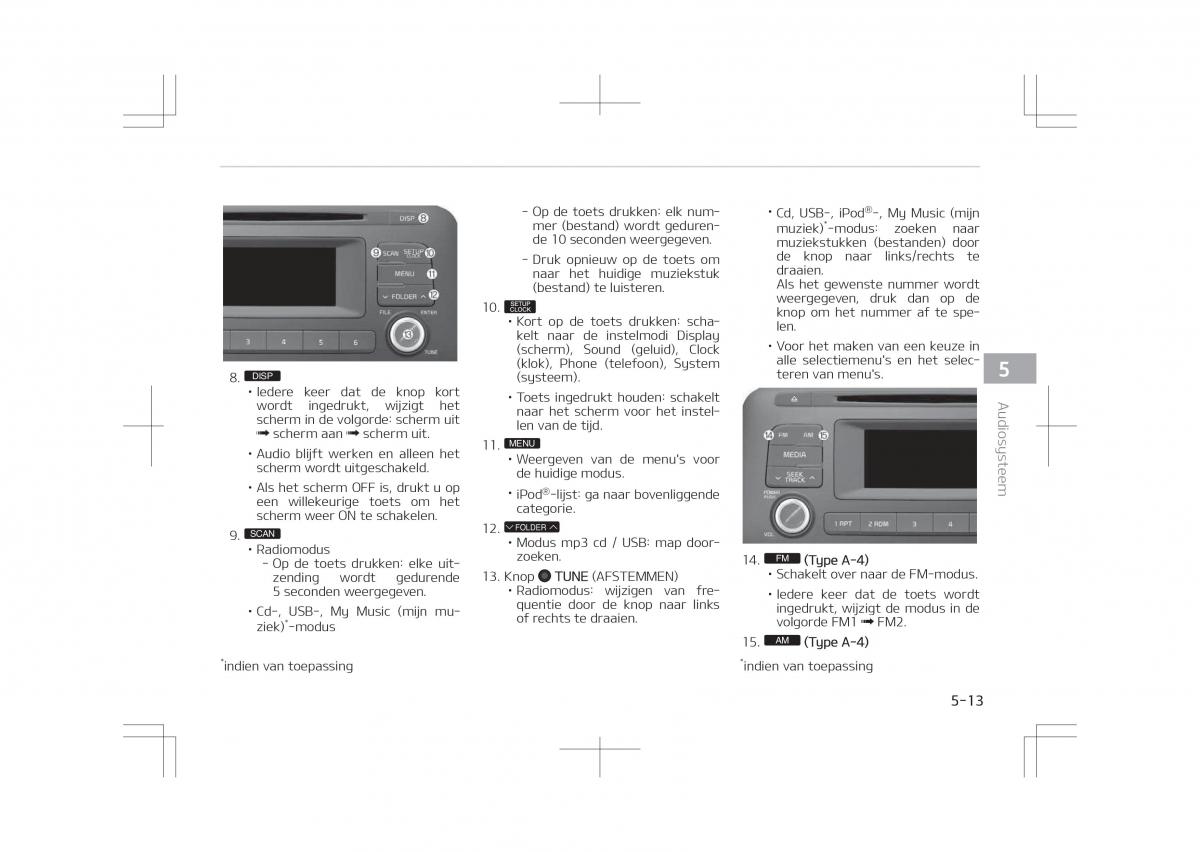 Kia Optima IV 4 handleiding / page 305