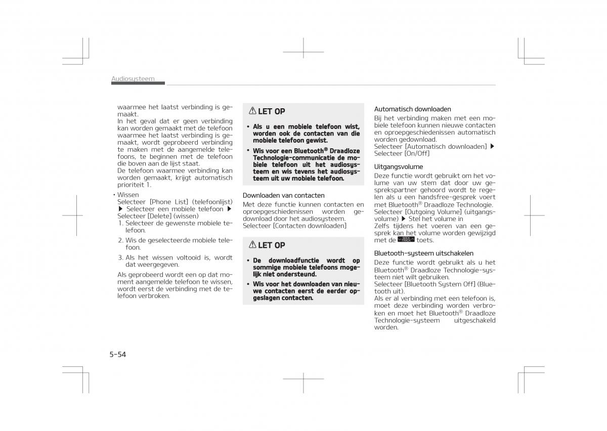 Kia Optima IV 4 handleiding / page 346