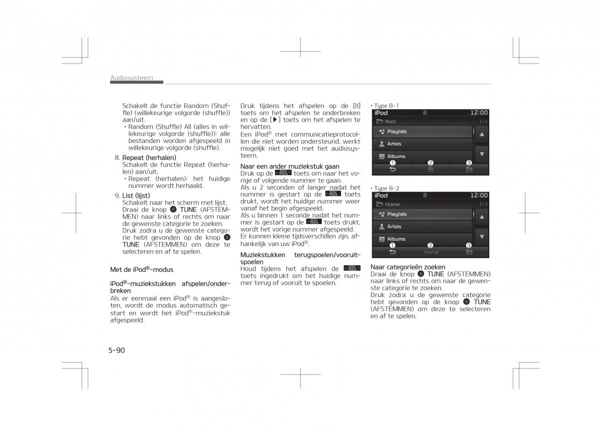 Kia Optima IV 4 handleiding / page 382