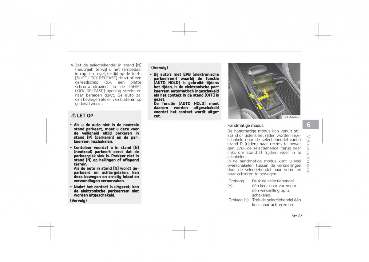 Kia Optima IV 4 handleiding / page 467