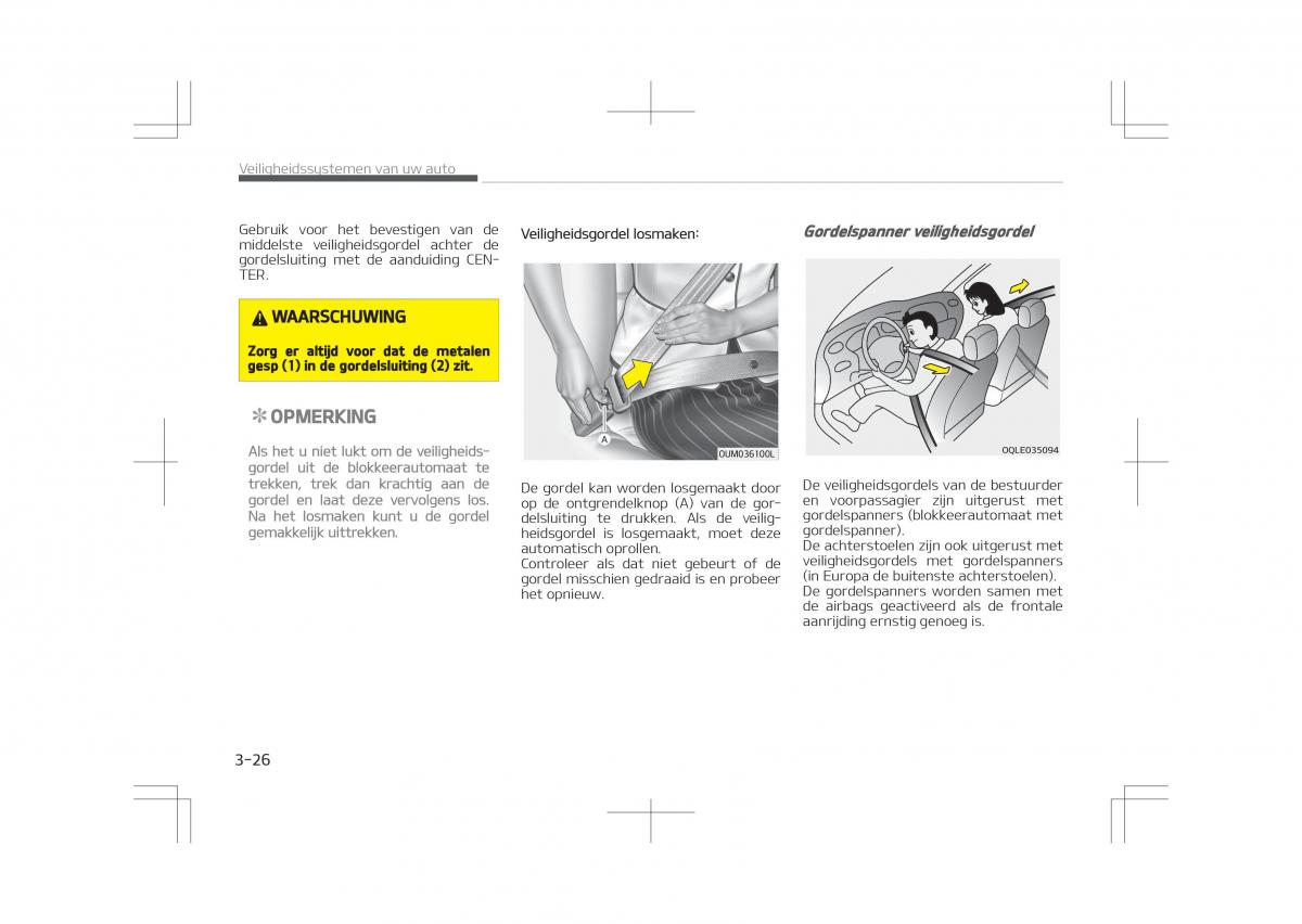 Kia Optima IV 4 handleiding / page 48