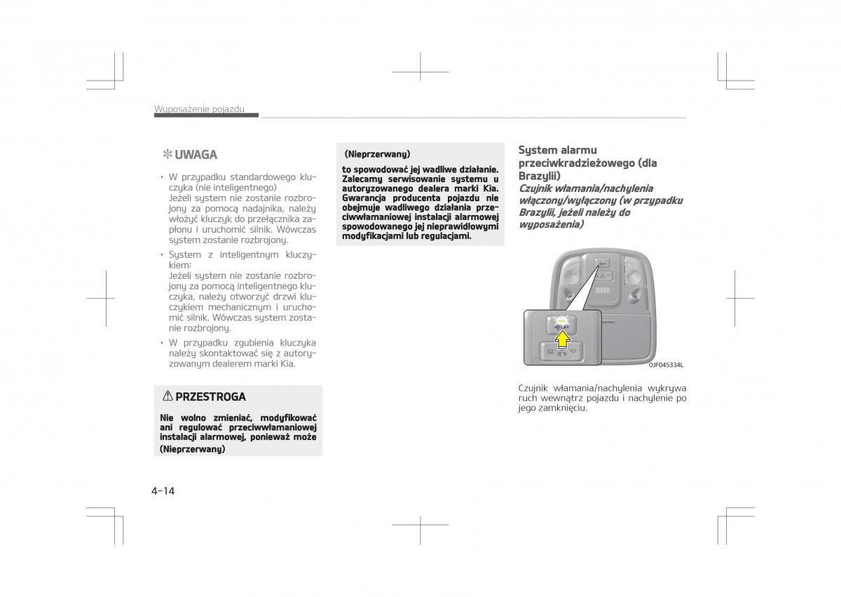 Kia Optima IV 4 instrukcja obslugi / page 114