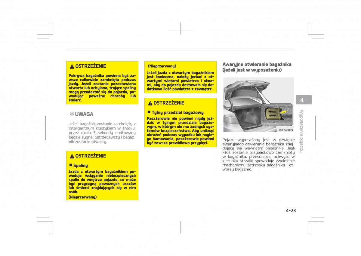 Kia Optima IV 4 instrukcja obslugi / page 123