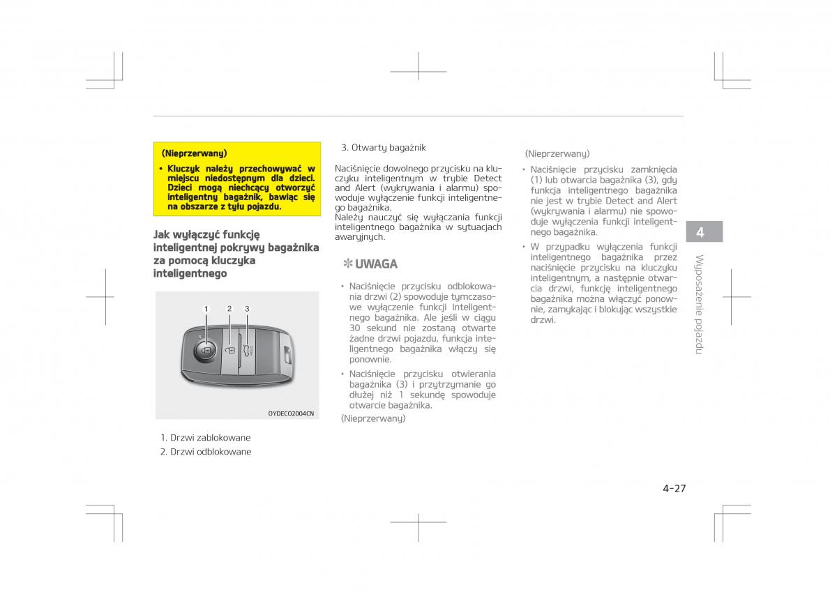 Kia Optima IV 4 instrukcja obslugi / page 127