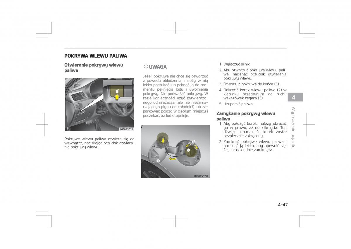 Kia Optima IV 4 instrukcja obslugi / page 147