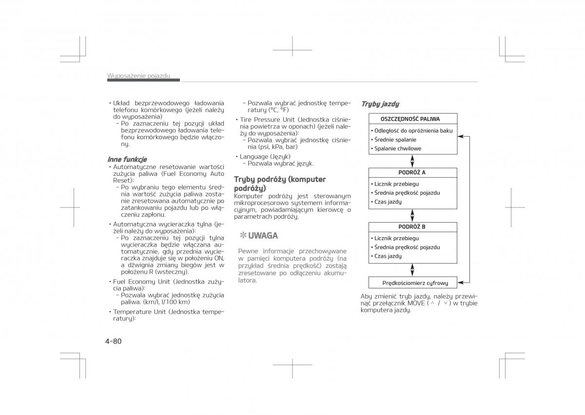 Kia Optima IV 4 instrukcja obslugi / page 180