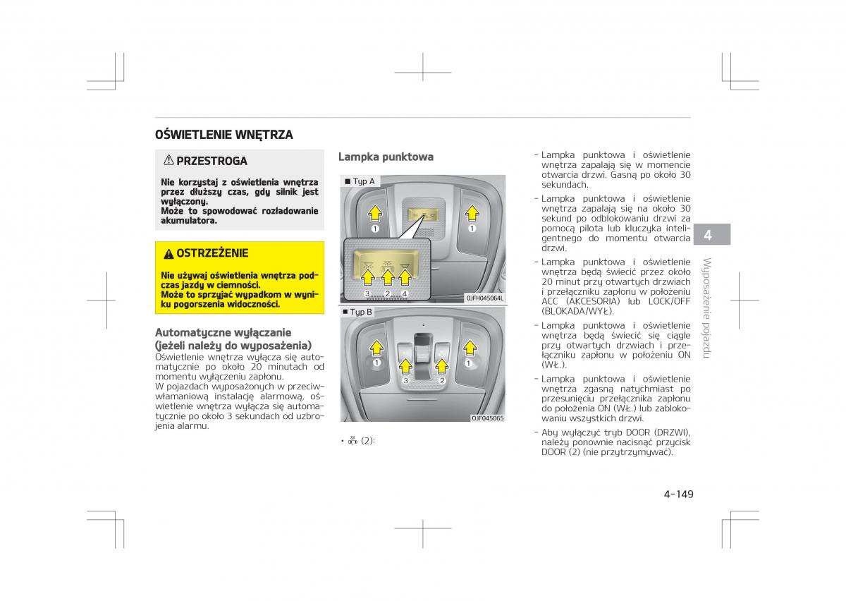 Kia Optima IV 4 instrukcja obslugi / page 249