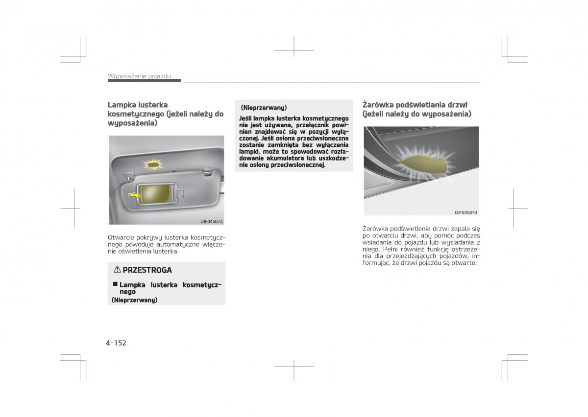 Kia Optima IV 4 instrukcja obslugi / page 252