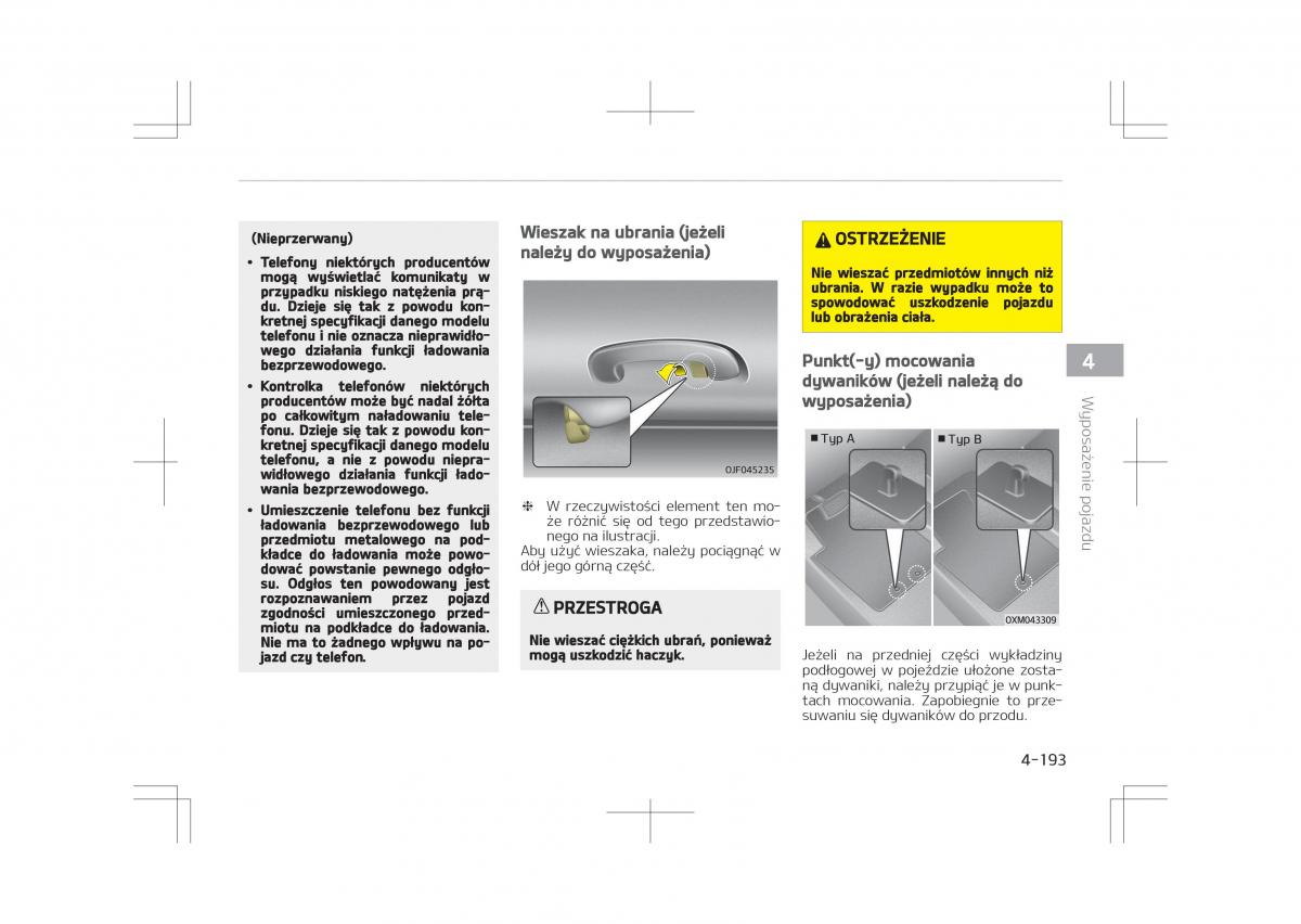 Kia Optima IV 4 instrukcja obslugi / page 293