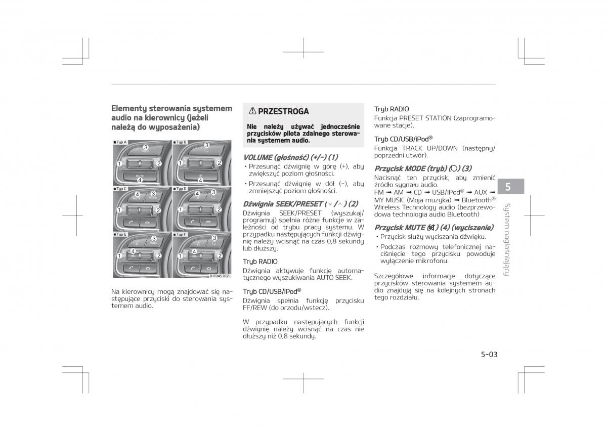 Kia Optima IV 4 instrukcja obslugi / page 305