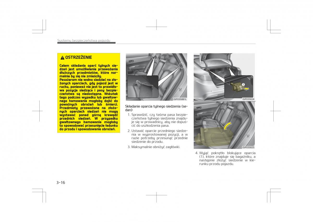 Kia Optima IV 4 instrukcja obslugi / page 38