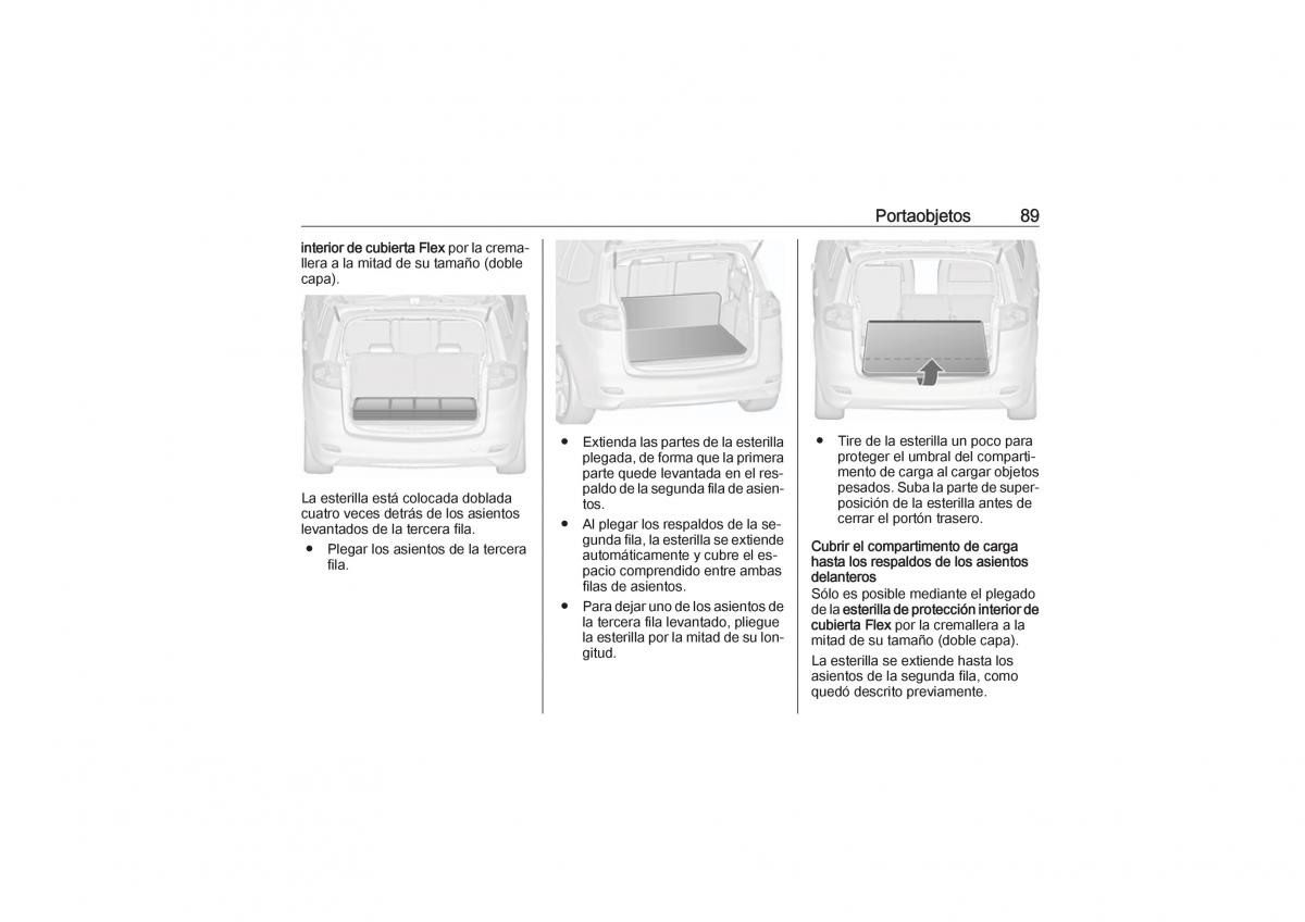 Opel Zafira C Tourer manual del propietario / page 91