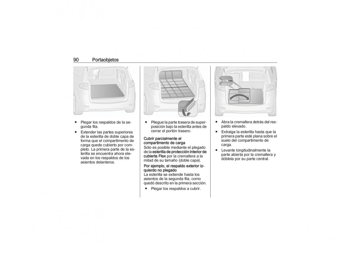 Opel Zafira C Tourer manual del propietario / page 92