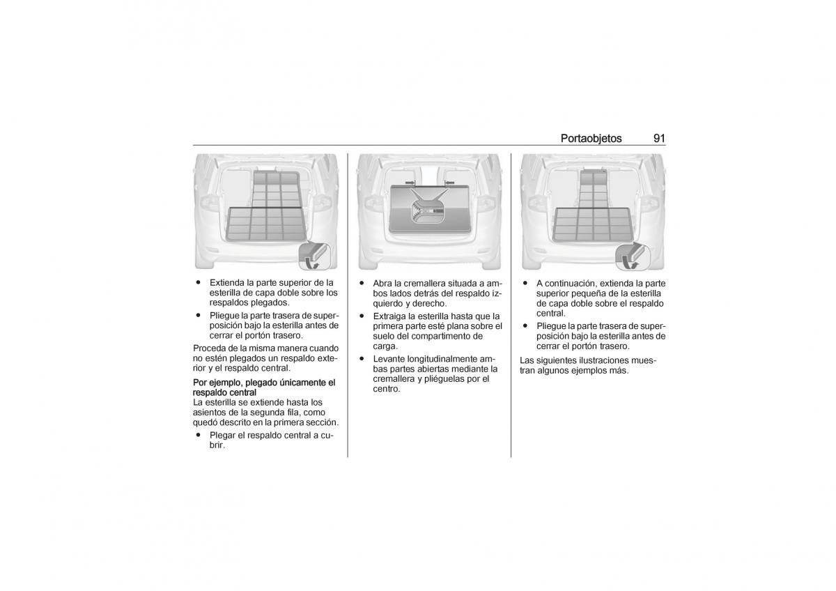 Opel Zafira C Tourer manual del propietario / page 93