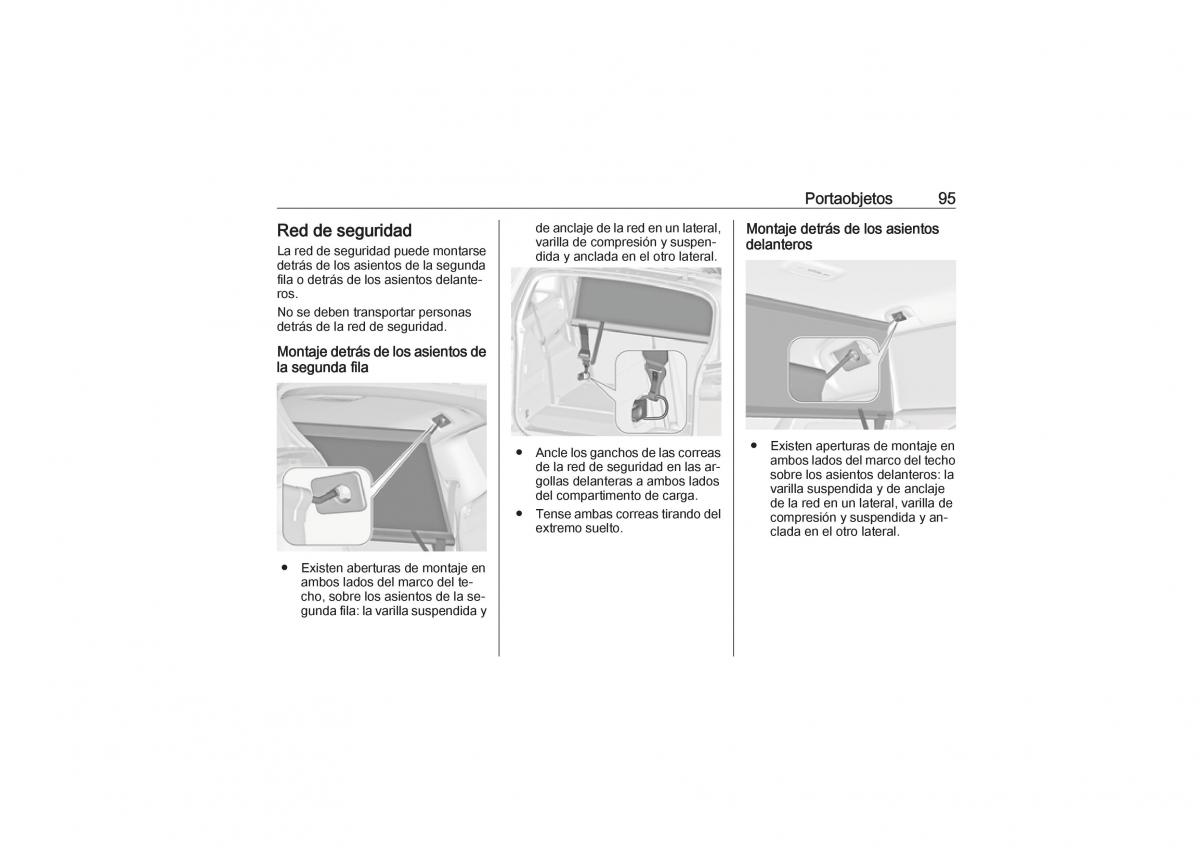 Opel Zafira C Tourer manual del propietario / page 97