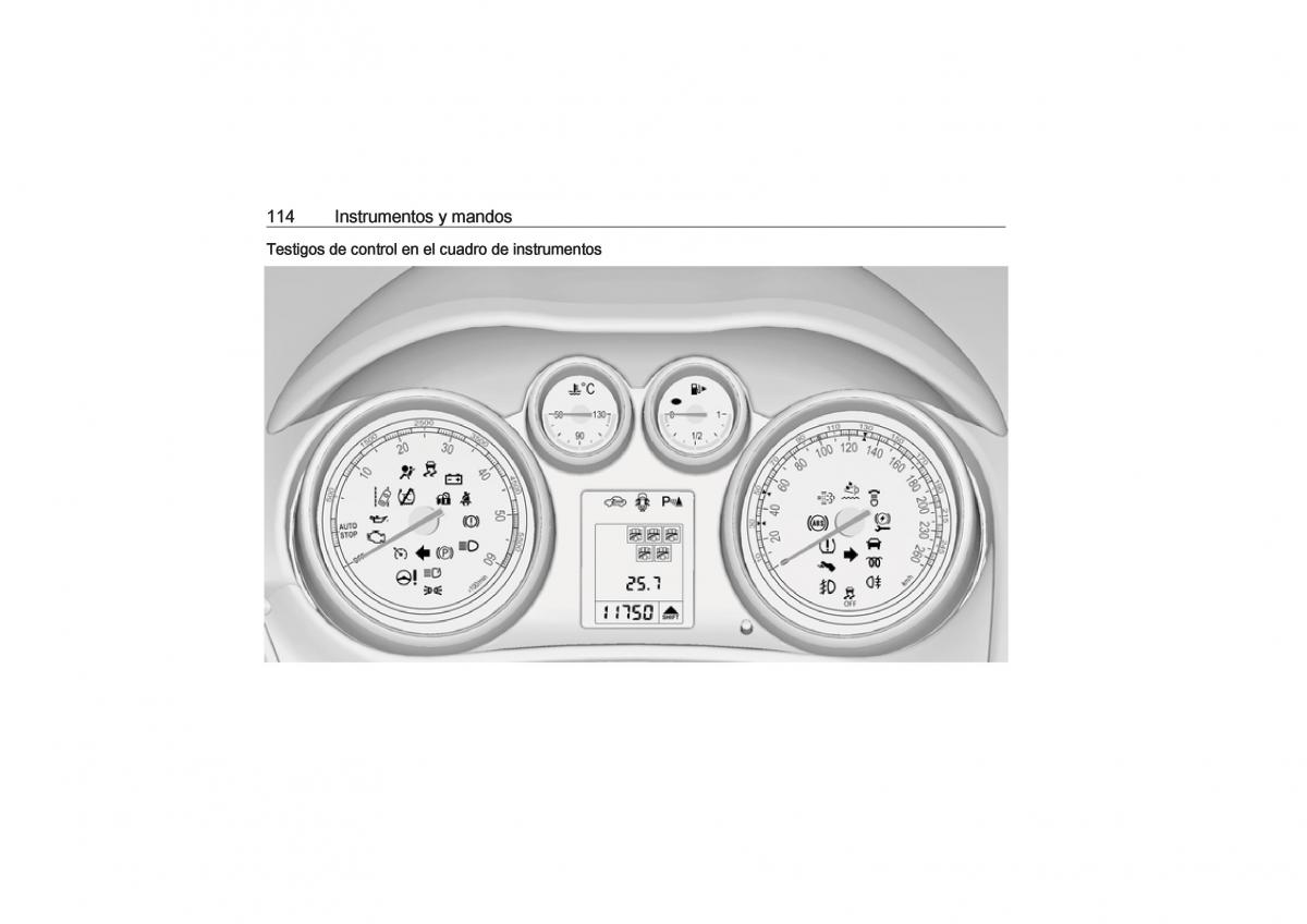 Opel Zafira C Tourer manual del propietario / page 116