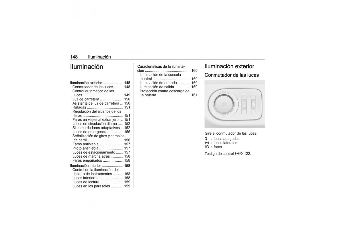 Opel Zafira C Tourer manual del propietario / page 150