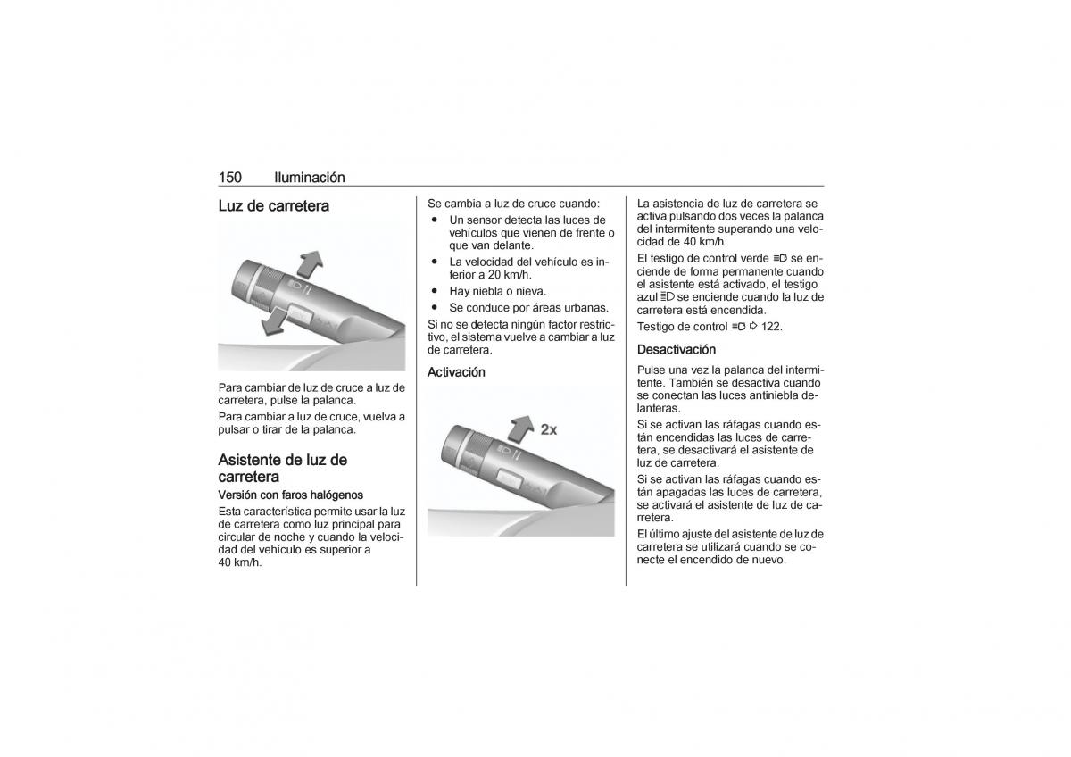 Opel Zafira C Tourer manual del propietario / page 152