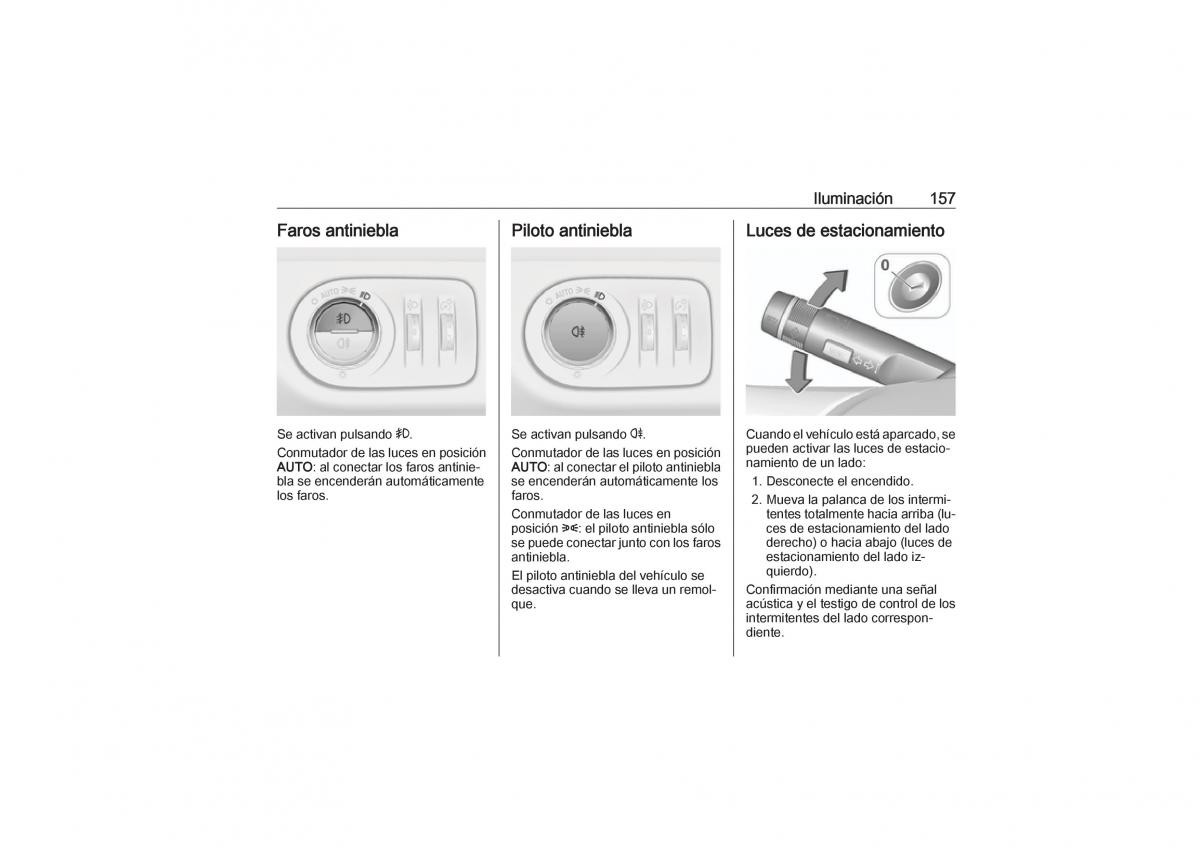 Opel Zafira C Tourer manual del propietario / page 159