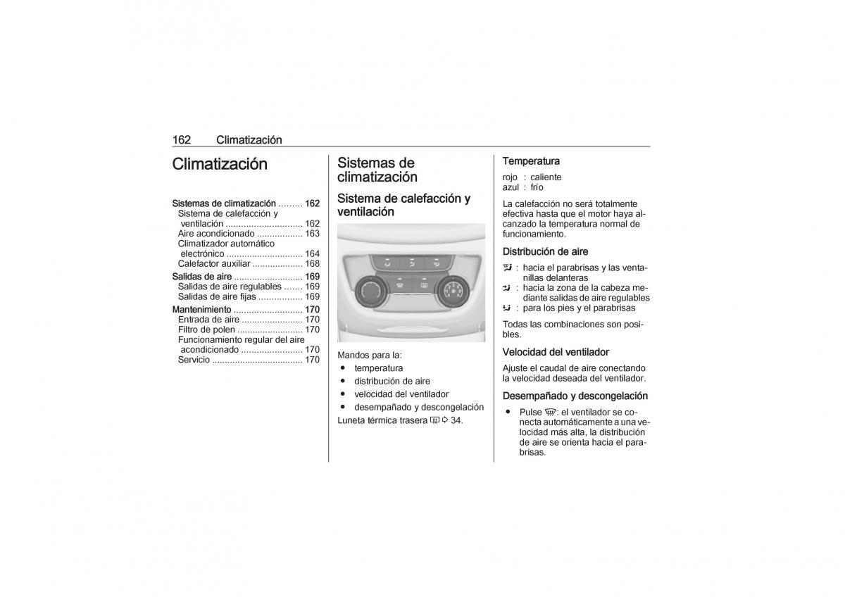 Opel Zafira C Tourer manual del propietario / page 164