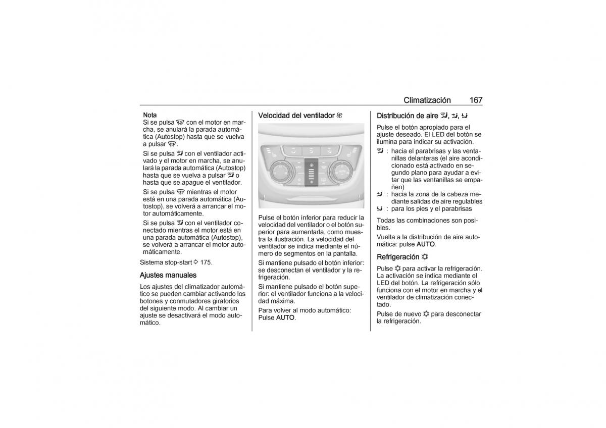 Opel Zafira C Tourer manual del propietario / page 169