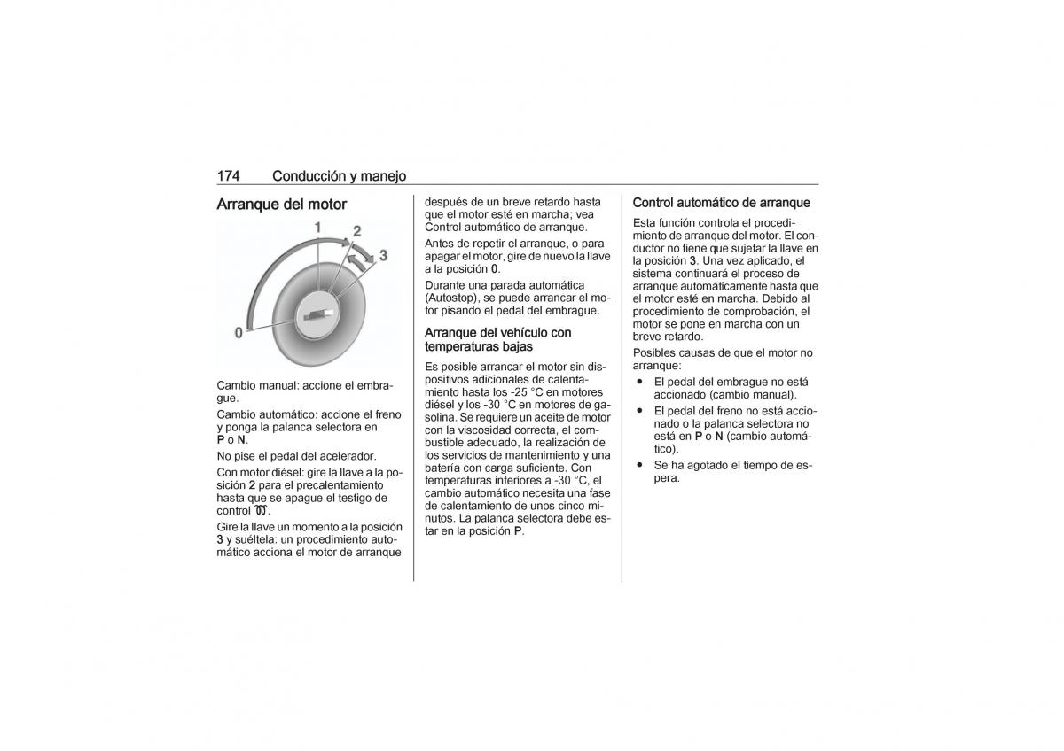 Opel Zafira C Tourer manual del propietario / page 176