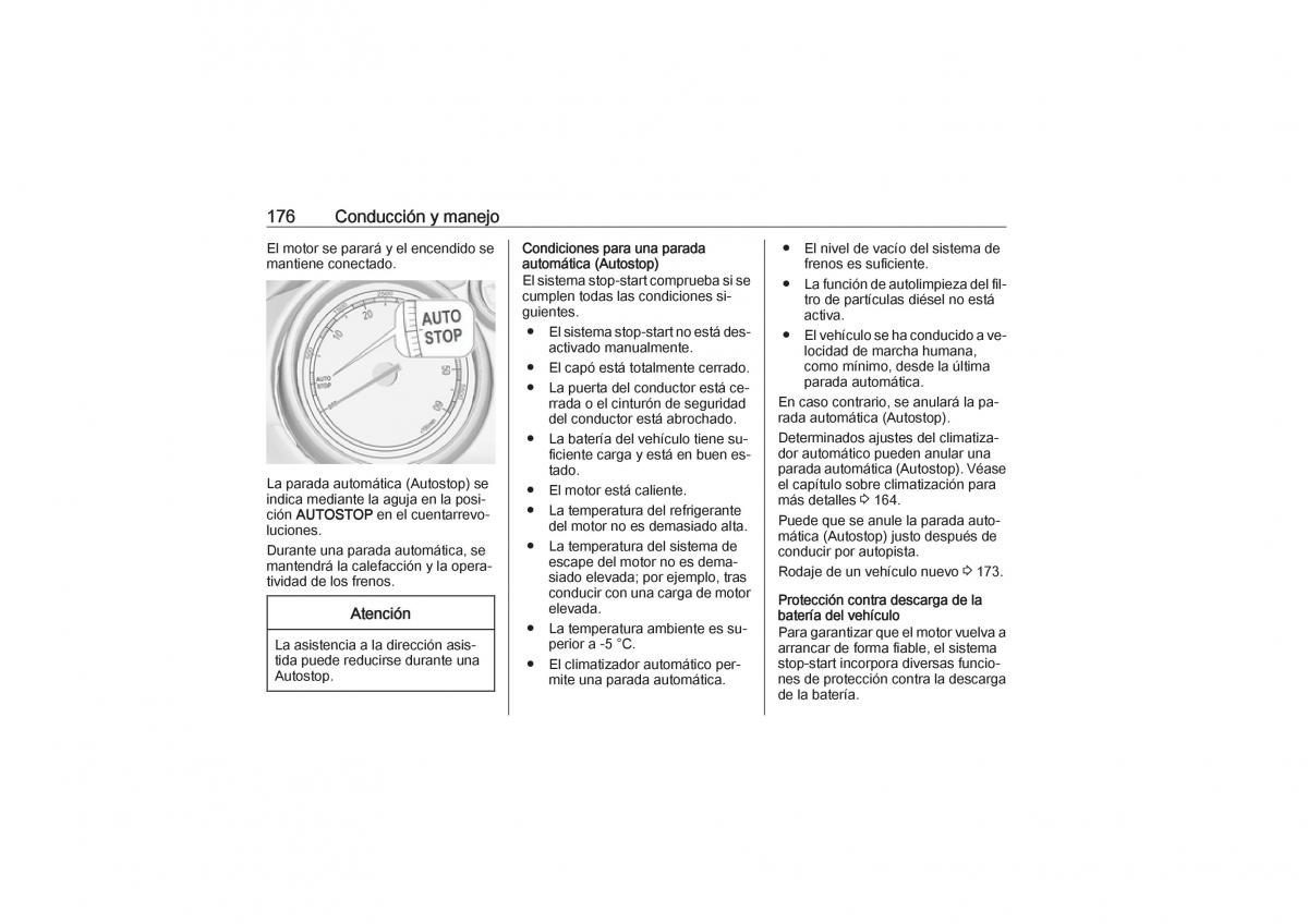 Opel Zafira C Tourer manual del propietario / page 178