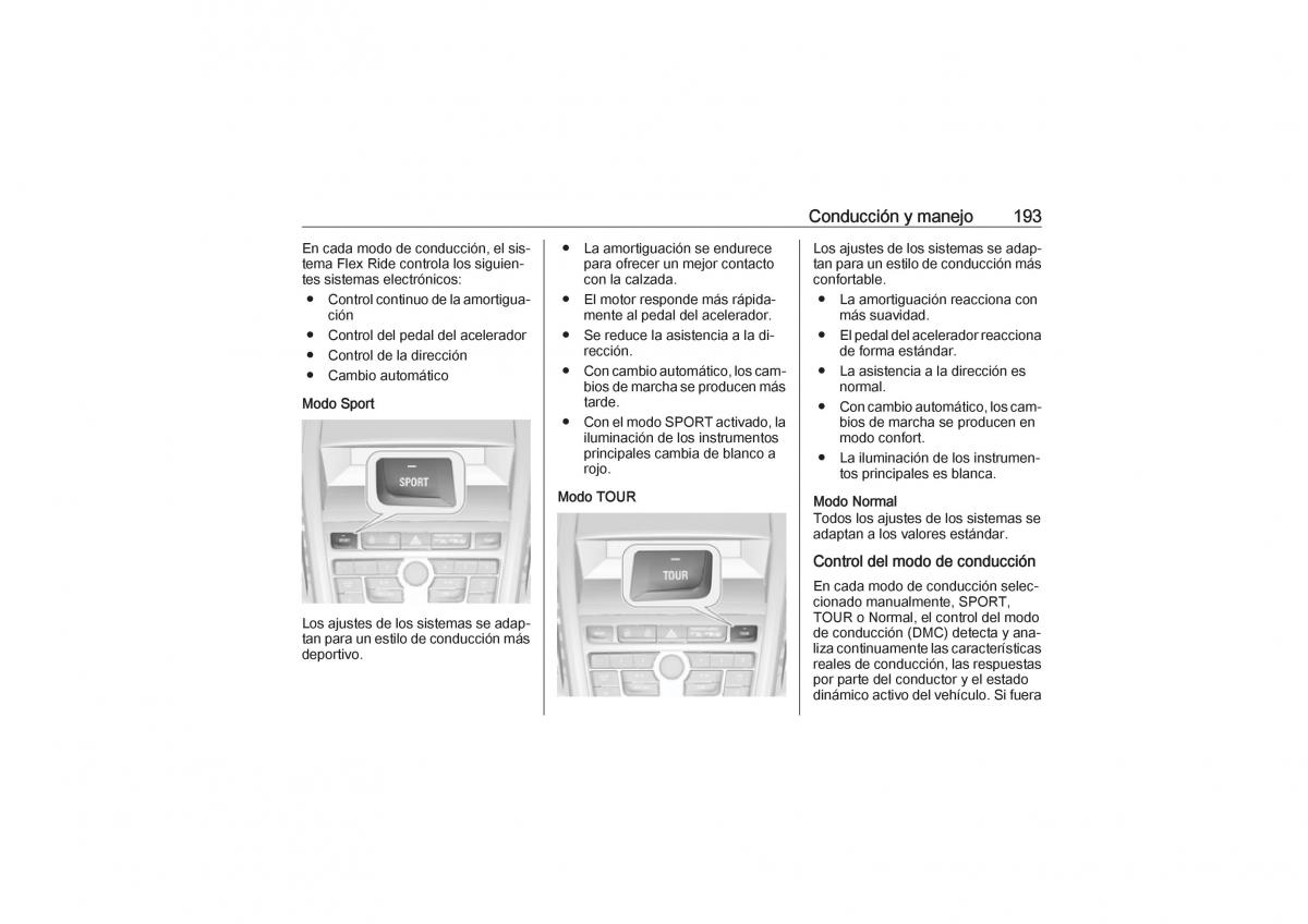 Opel Zafira C Tourer manual del propietario / page 195