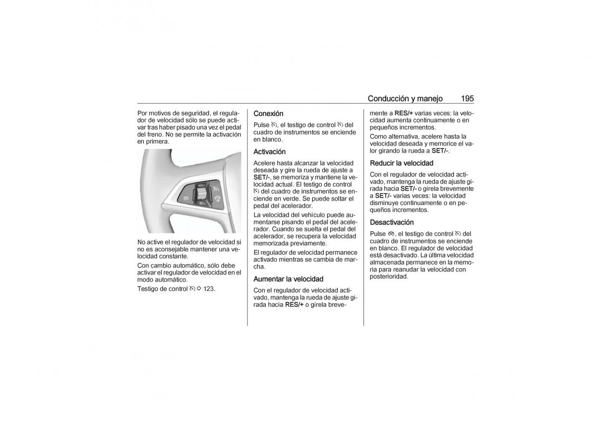 Opel Zafira C Tourer manual del propietario / page 197