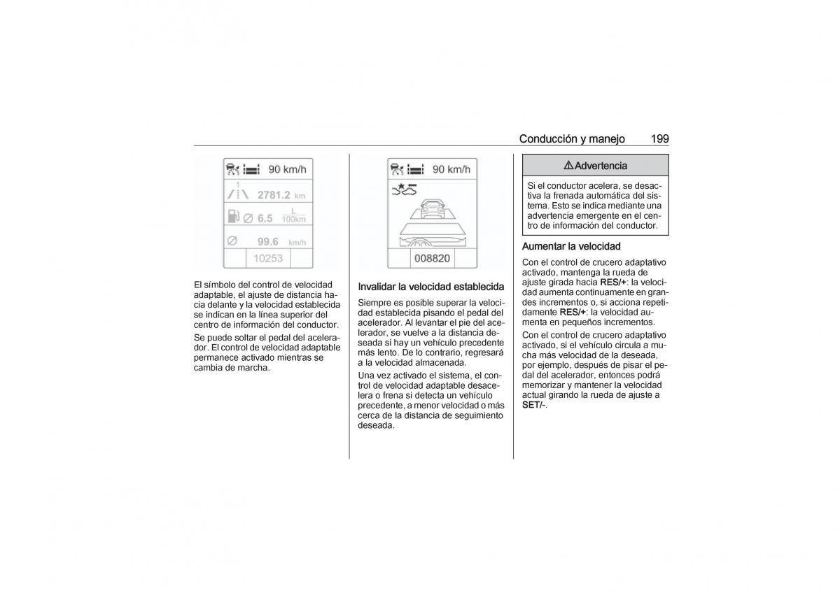 Opel Zafira C Tourer manual del propietario / page 201